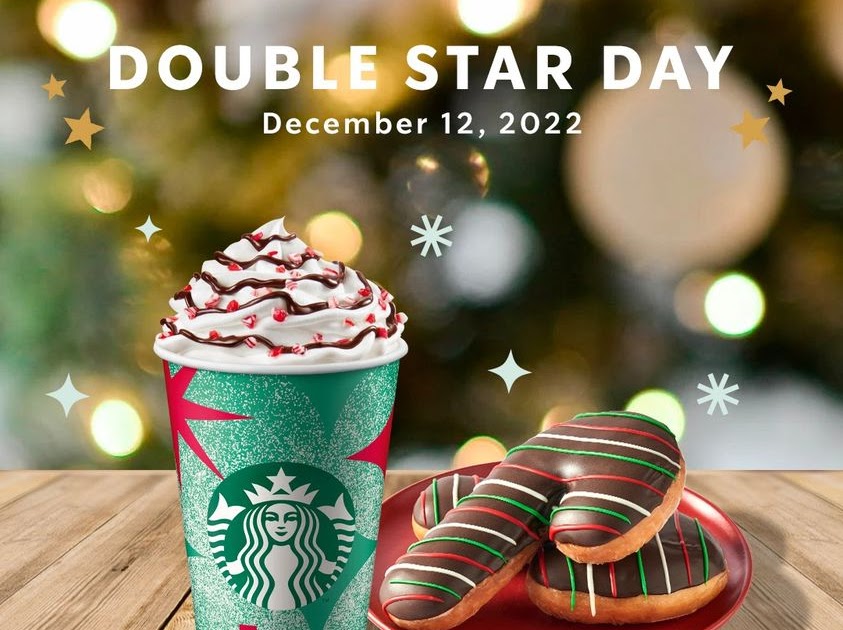 Manila Shopper Tomorrow is Starbucks' Double Star Day